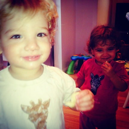 My two little cousins Enzo and Nina